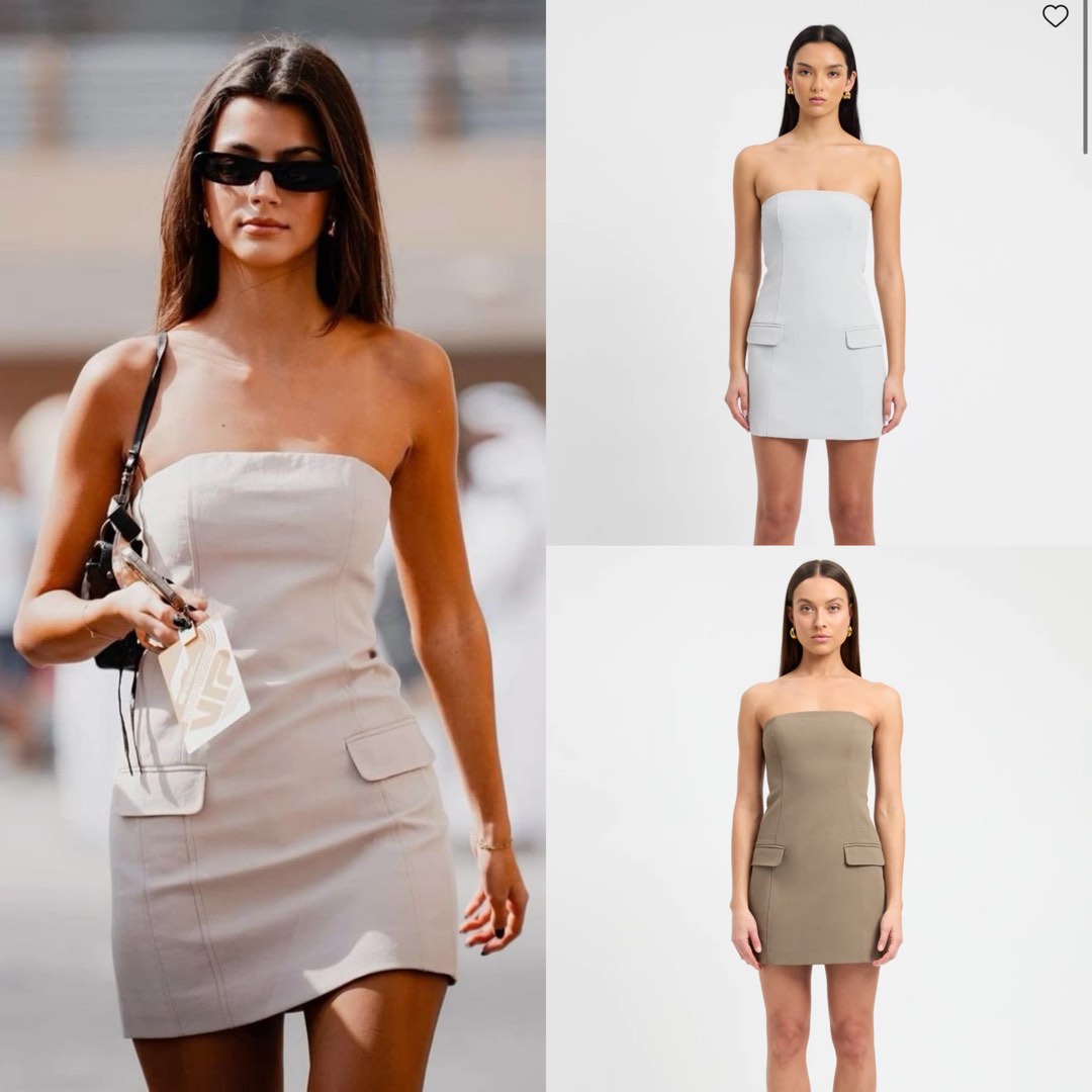 Kookai Ariel Pocket Mini Dress Kika Gomes