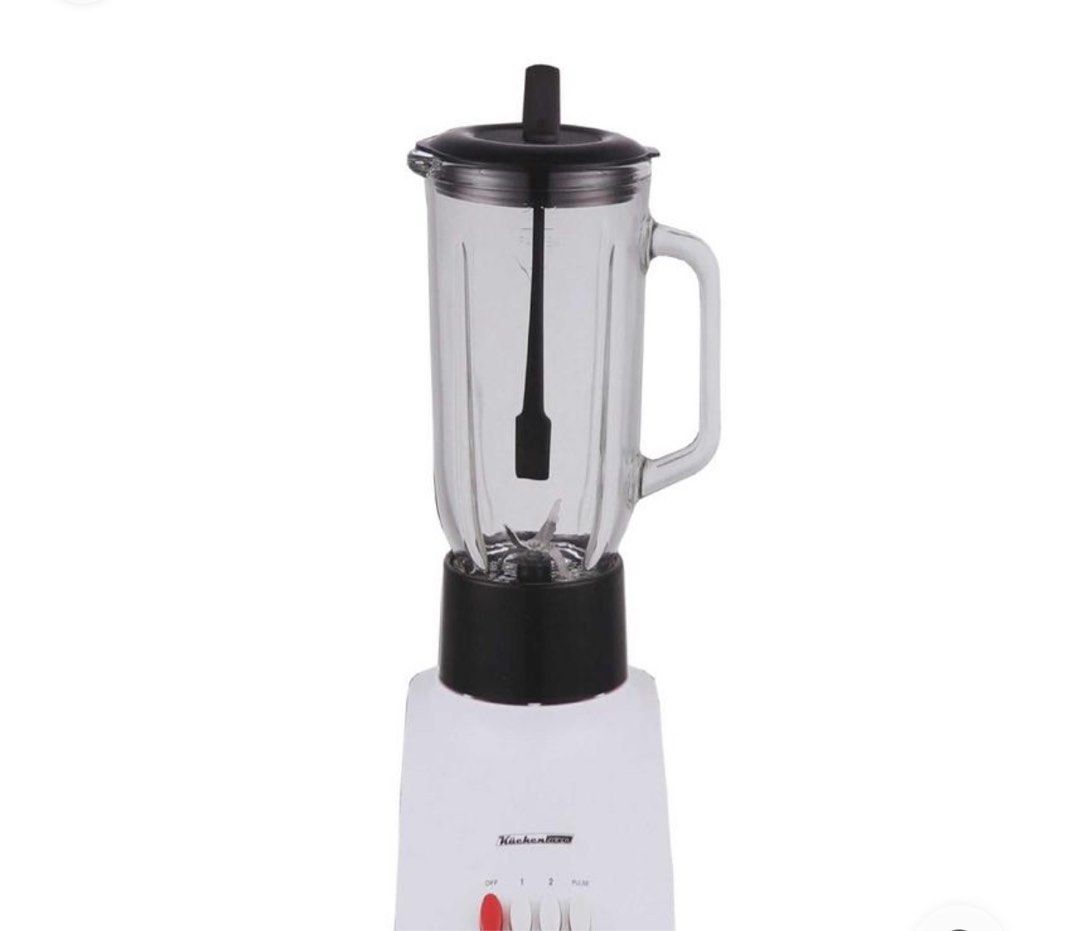 Kuchenluxe Glass Blender KBG-1 (Category: Other Kitchenware & Tableware) located in Paranaque City. Submitted by homebox.com (Listing ID 1321336496, Image 3). Description: PROMO UNTIL MAY 2026- BUY 1 and get 2nd item with a lower amount in the items for sale at 30%off. Kuchenluxe Glass Blender KBG-1 Specifications: 1.5 Liters capacity strong glass jar 2-speed plus pulse button With safety lock switch With high quality ABS housing body With safety