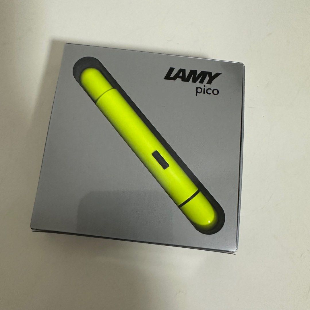 Neon Yellow Pico Neon Lamy Pico Shiny White Ball Pen Pens De Luxe
