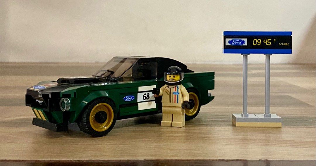 LEGO 1968 FORD MUSTANG FASTBACK 75884 (Category: Lego & Building Sets) located in Quezon City. Submitted by randy__c (Listing ID 1321323105, Image 1). Description: For Sale : Lego 75884 Manual downloadable in the internet Price : 1250 RFS : decluttering For delivery : SF will be paid by buyer Whats included : No Box, No Physical Manual. Complete Set.