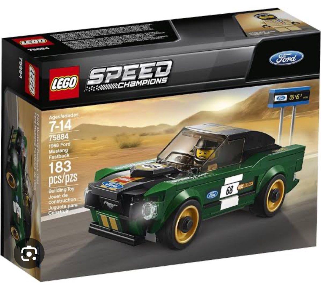 LEGO 1968 FORD MUSTANG FASTBACK 75884 (Category: Lego & Building Sets) located in Quezon City. Submitted by randy__c (Listing ID 1321323105, Image 3). Description: For Sale : Lego 75884 Manual downloadable in the internet Price : 1250 RFS : decluttering For delivery : SF will be paid by buyer Whats included : No Box, No Physical Manual. Complete Set.