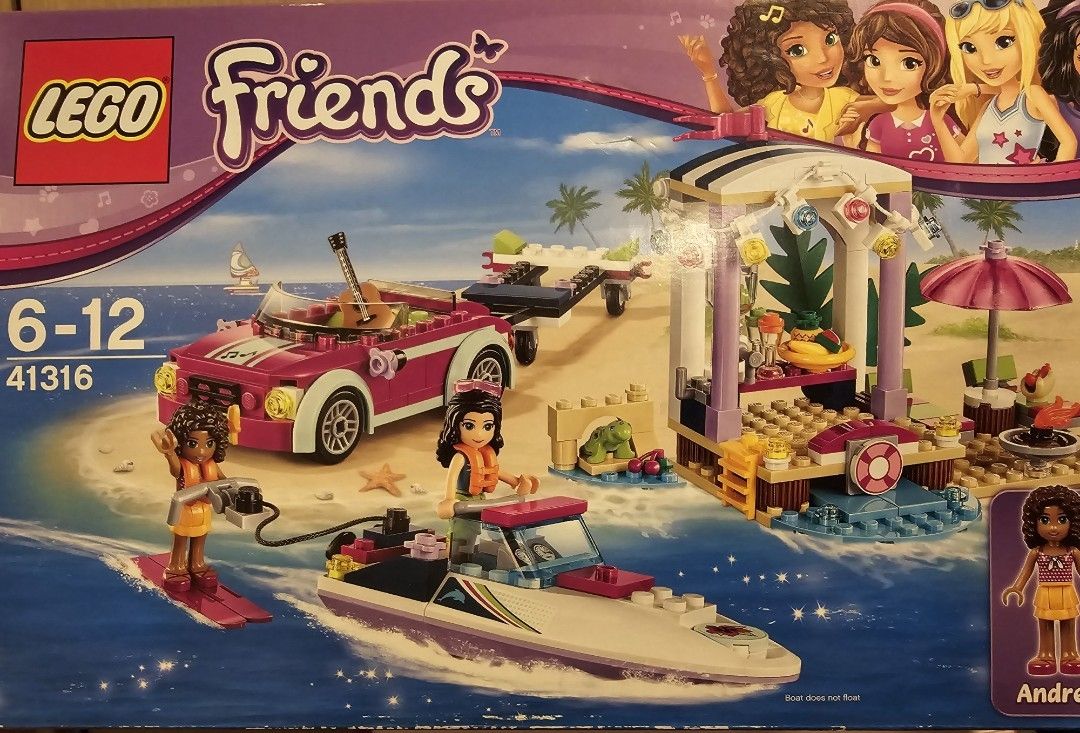 Lego andrea's speedboat best sale