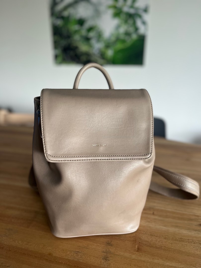 MATT NAT FABI mini vegan backpack Women s Fashion Bags Wallets Backpacks on Carousell