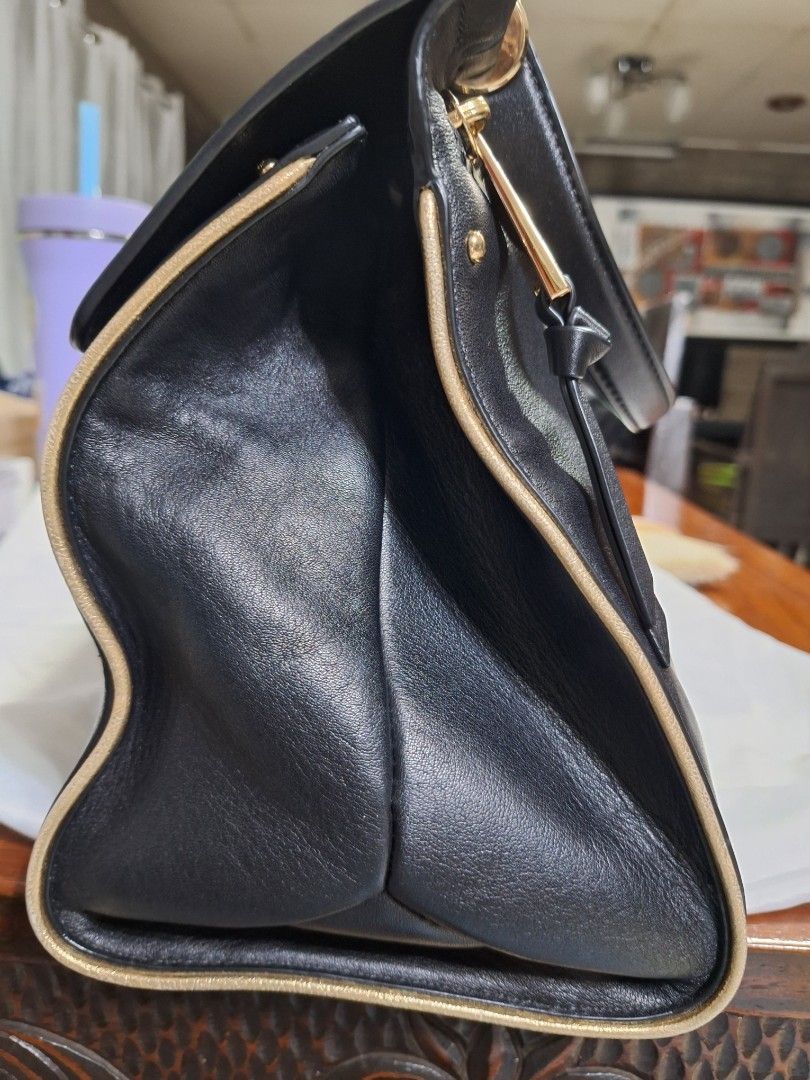 Michael Kors Jasmine Satchel Black Bag Luxury Bags Wallets on Carousell