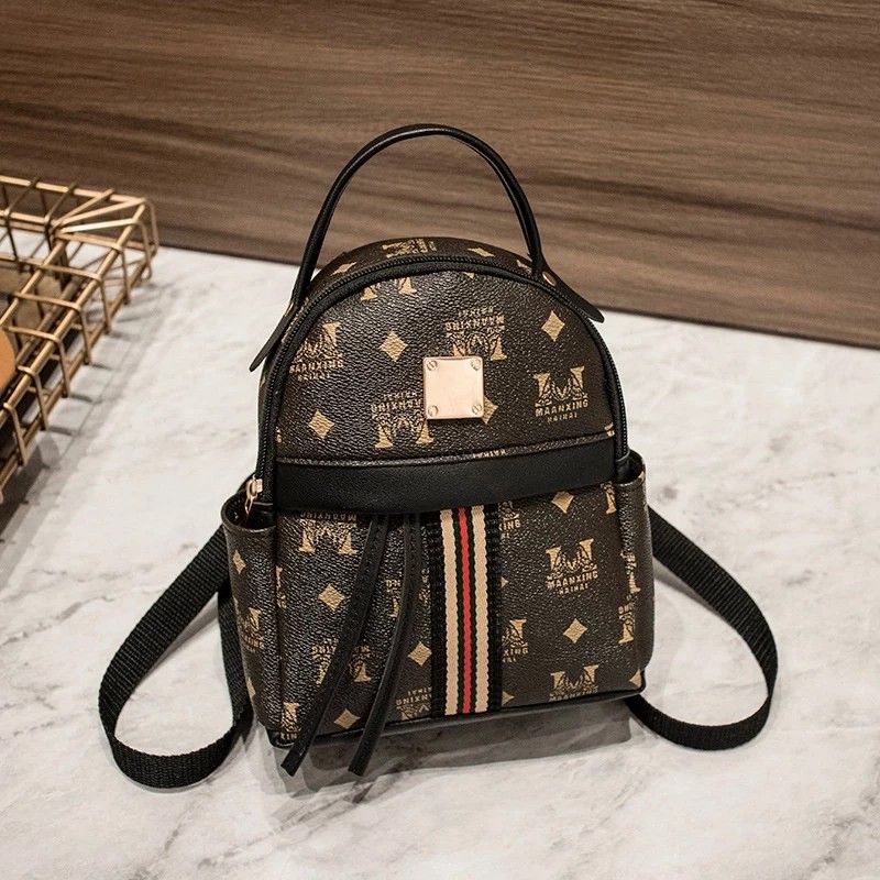Branded mini backpack clearance