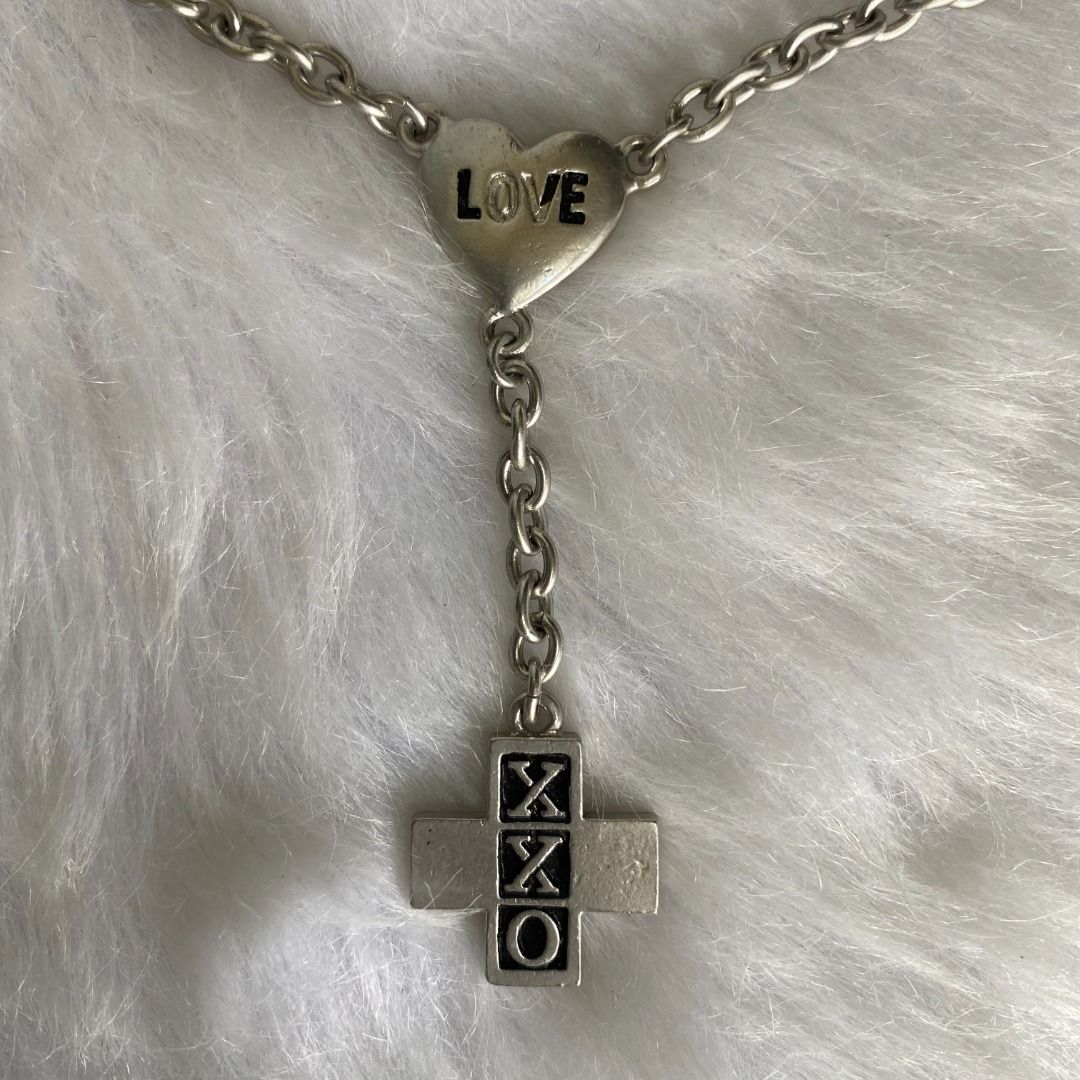 Vintage cross necklace cheap