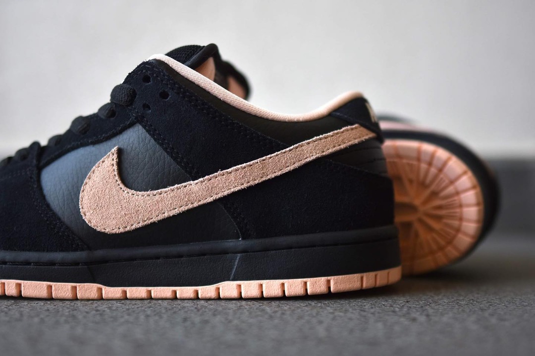 Nike SB Dunk Low Pro Black Washed Coral BQ6817 003 22.5cm Men s Fashion Footwear Sneakers on Carousell