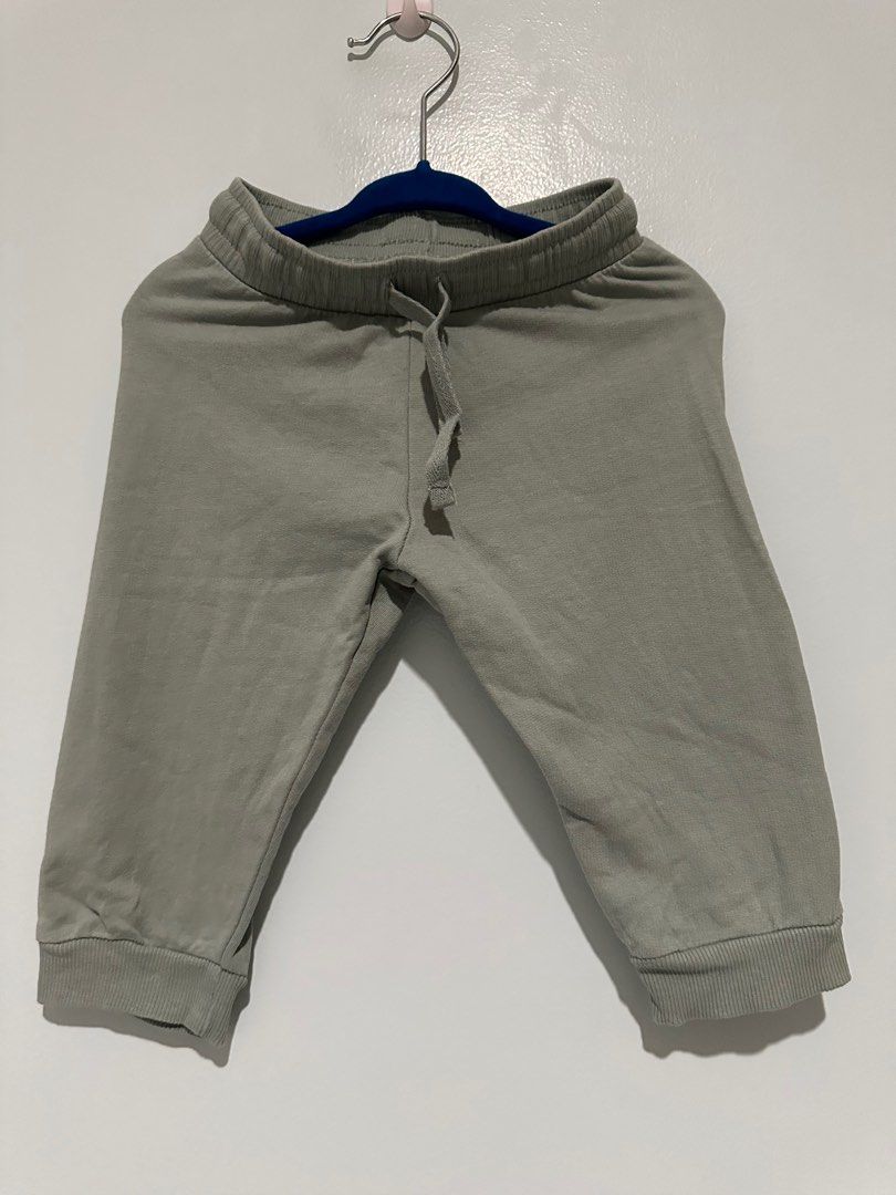 Original H M jogger pants 2 sets 6 9M Babies Kids Babies Kids Fashion on Carousell