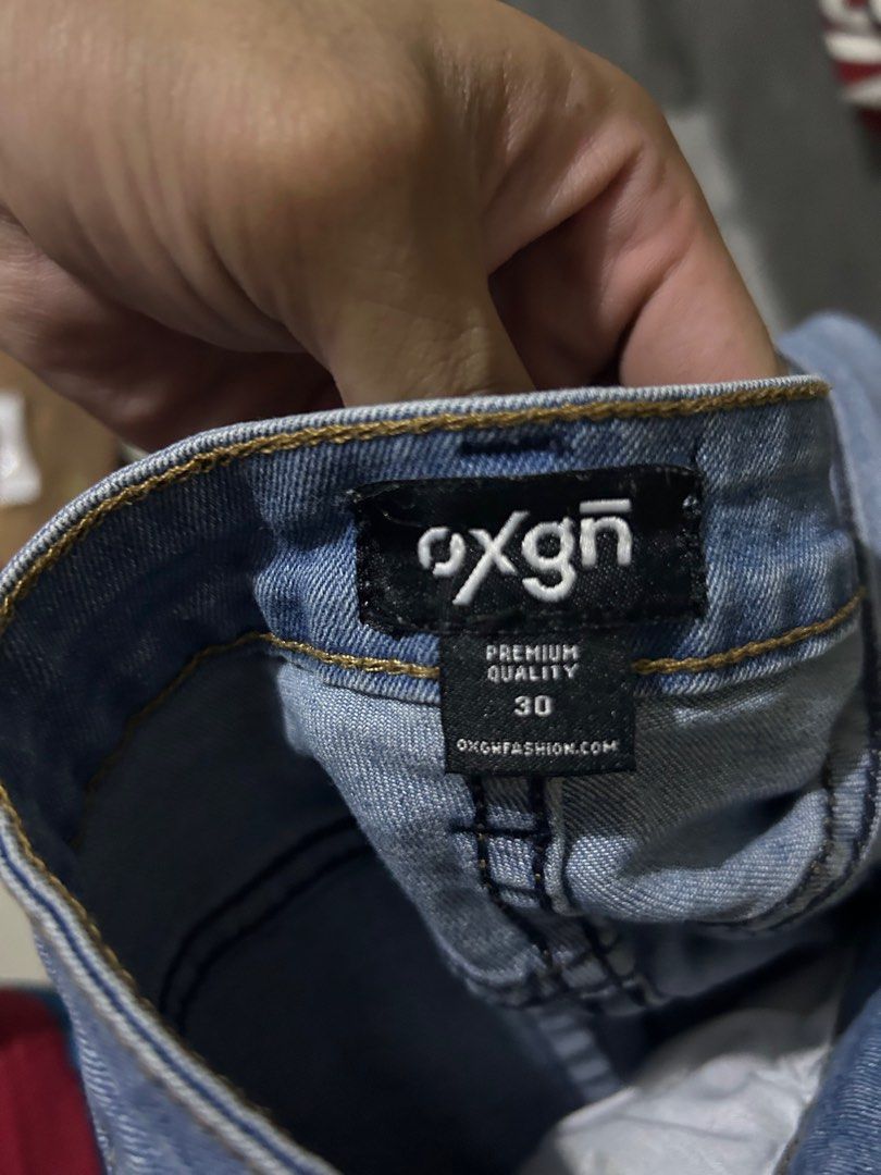 Oxygen Denim Pants slim fit (Category: Jeans) located in Taguig. Submitted by kapetaio (Listing ID 1321412093, Image 2). Description: Oxygen Denim pants slim fit Size 30 Length - 39.
