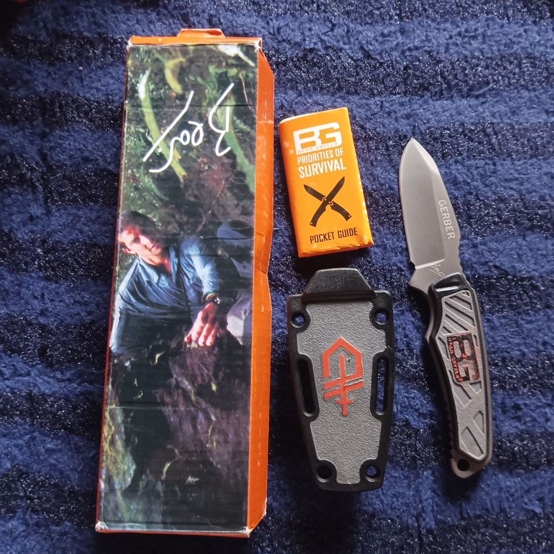 pocket knife folding knife edc blade fixed knife (Category: Hiking & Camping) located in Dasmarinas. Submitted by raf.raf1 (Listing ID 1267845645, Image 2). Description: gerber bear grylls ultra compact 1500php browning wood grip 1500php hunting/camping knife 2500php small pocket fixed knife 1500php .