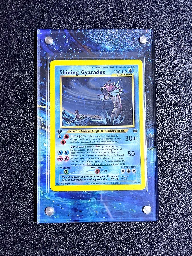 Pokémon Card Shining Gyarados Shining Gyarados English