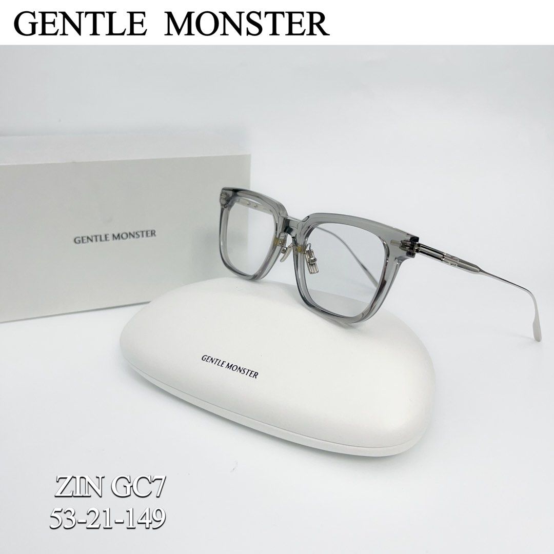 Ready Stock) ZIN GC7 | Gentle Monster Glasses (Unisex) | Square