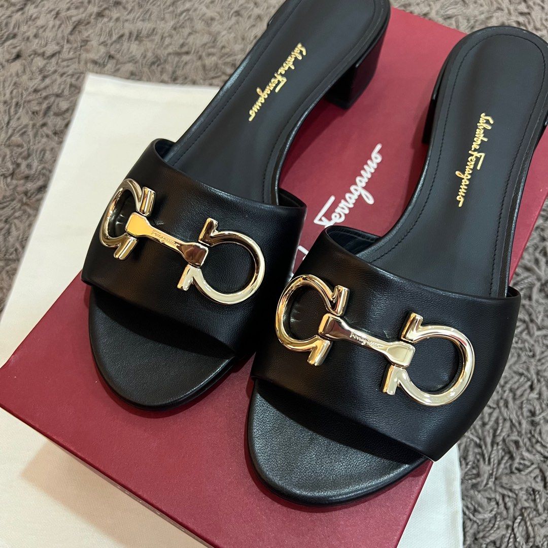 Salvatore Ferragamo Lampio Sandals with Box Dustbag