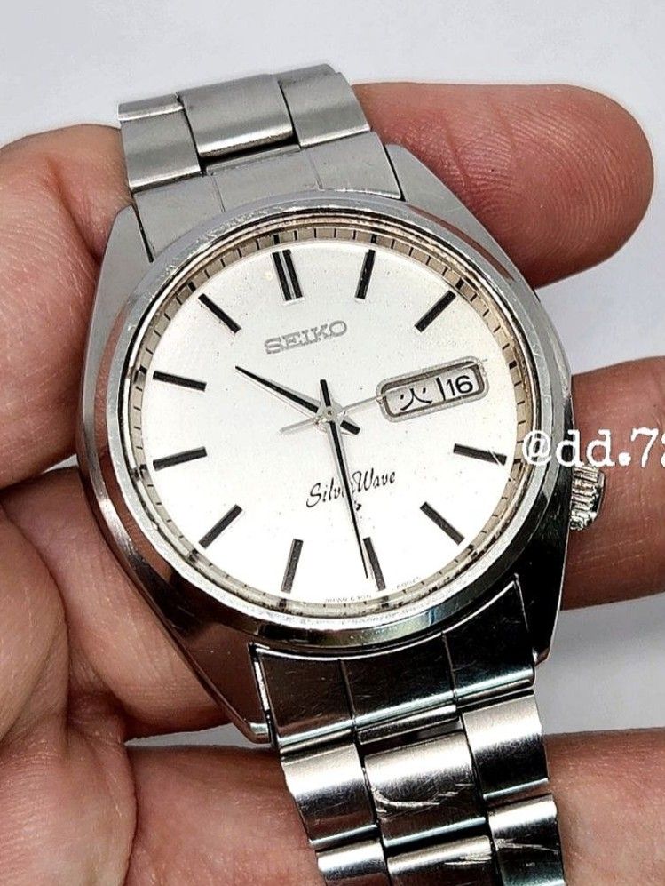 SALE Seiko vintage 38mm Silverwave 6306 8000 automatic