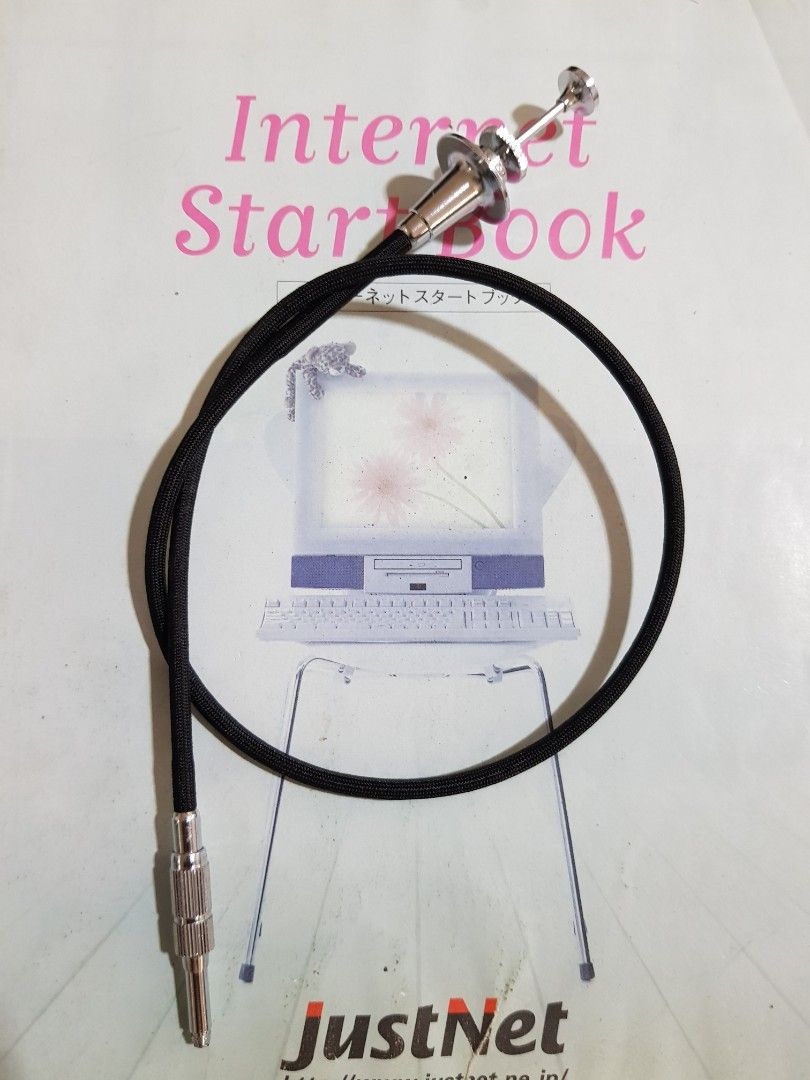 Shutter Release Cable Premium wLock 20 inches extra long (Category: Cables & Adaptors) located in Paranaque City. Submitted by vintagepopsicle (Listing ID 1321341379, Image 2). Description: Now Php 888 (was PHP950) for our '88' summer sale This is an excellent and rare (20 INCHES long) shutter release cable with Lock and Free run feature. Brand is the famous "King" made in Japan. Great for field and gallery work from Large format to Vintage SLRs.