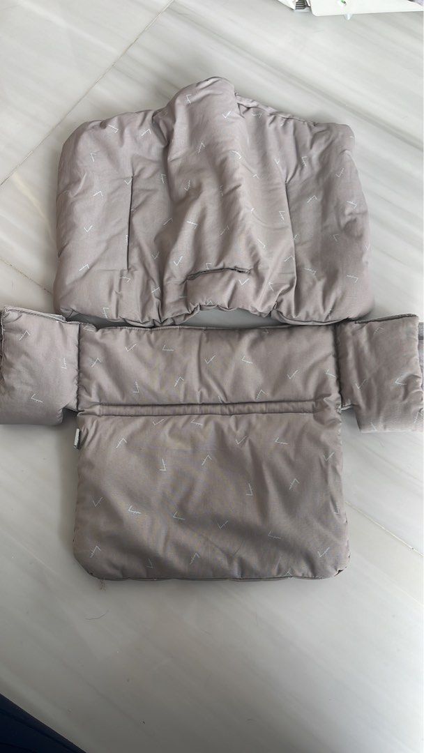 Stokke Tripp Trapp Seat Cover Cushion pink fox and grey Babies Kids Nursing Feeding Baby High Chairs on Carousell