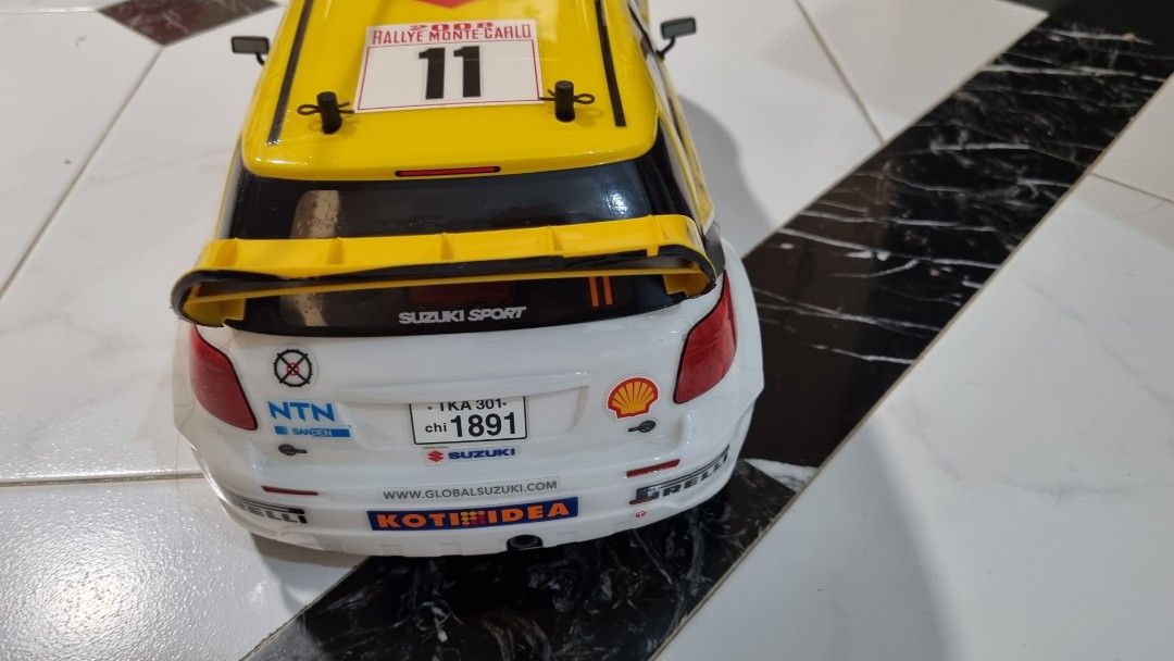 タミヤ 1/10 スズキ SX4 WRC TT-01 TYPE-E 【未組立】 タミヤ 58408 スズキ SX4 WRC（TT-01シャーシ TYPE-E） 本体