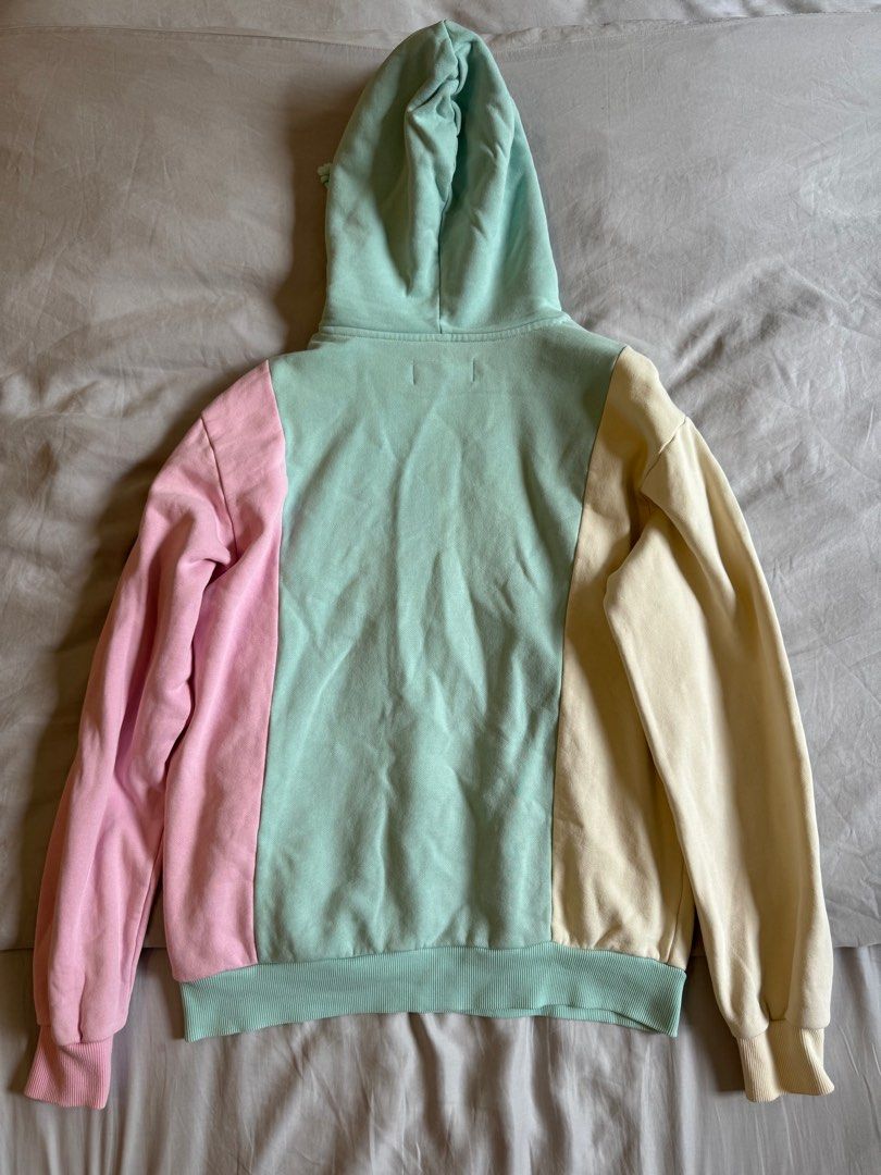 Pastel block hoodie deals