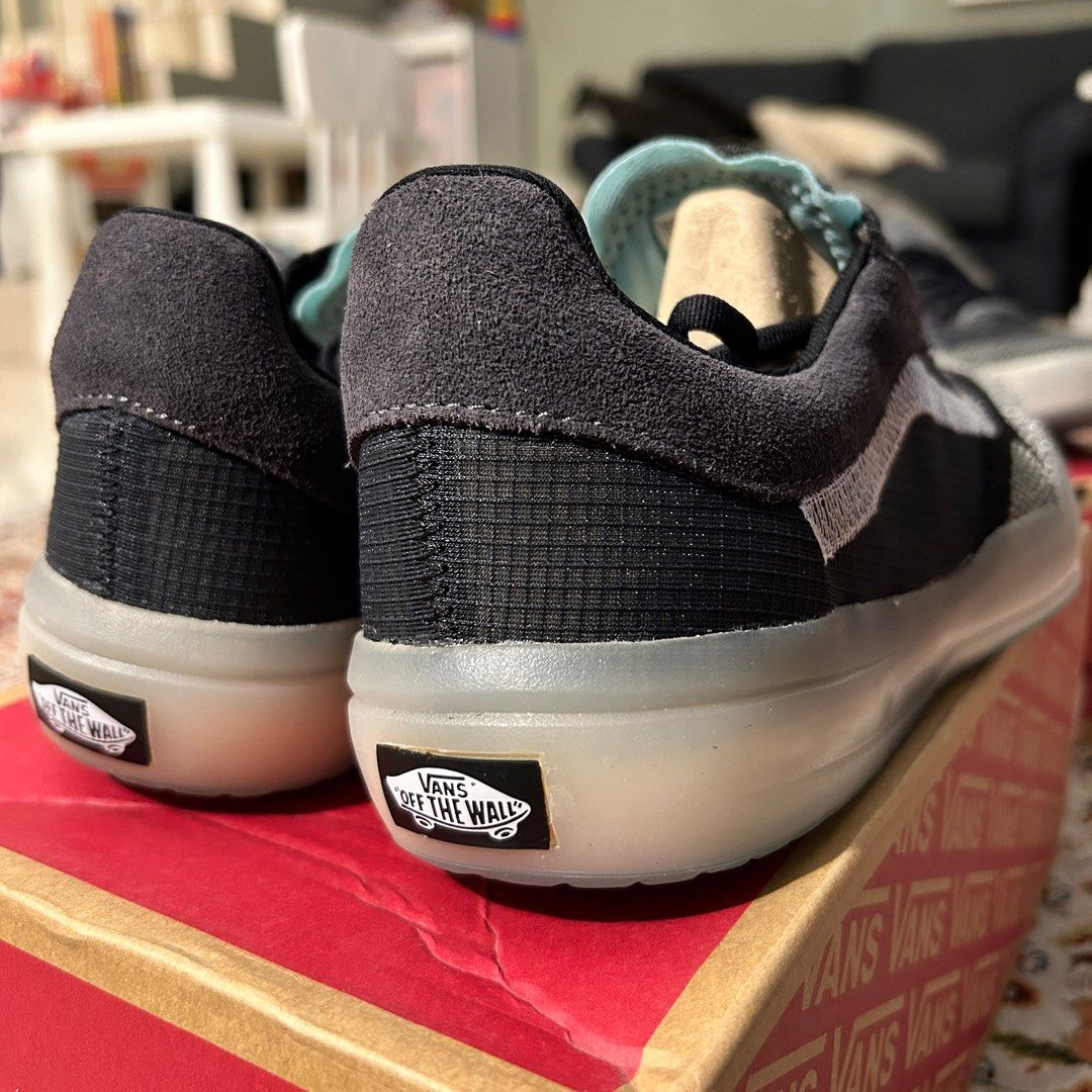 Grey turquoise vans sales