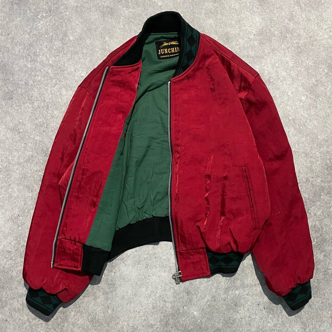 希少80s BONEVILLE RIVETS BOMBER JKT 48