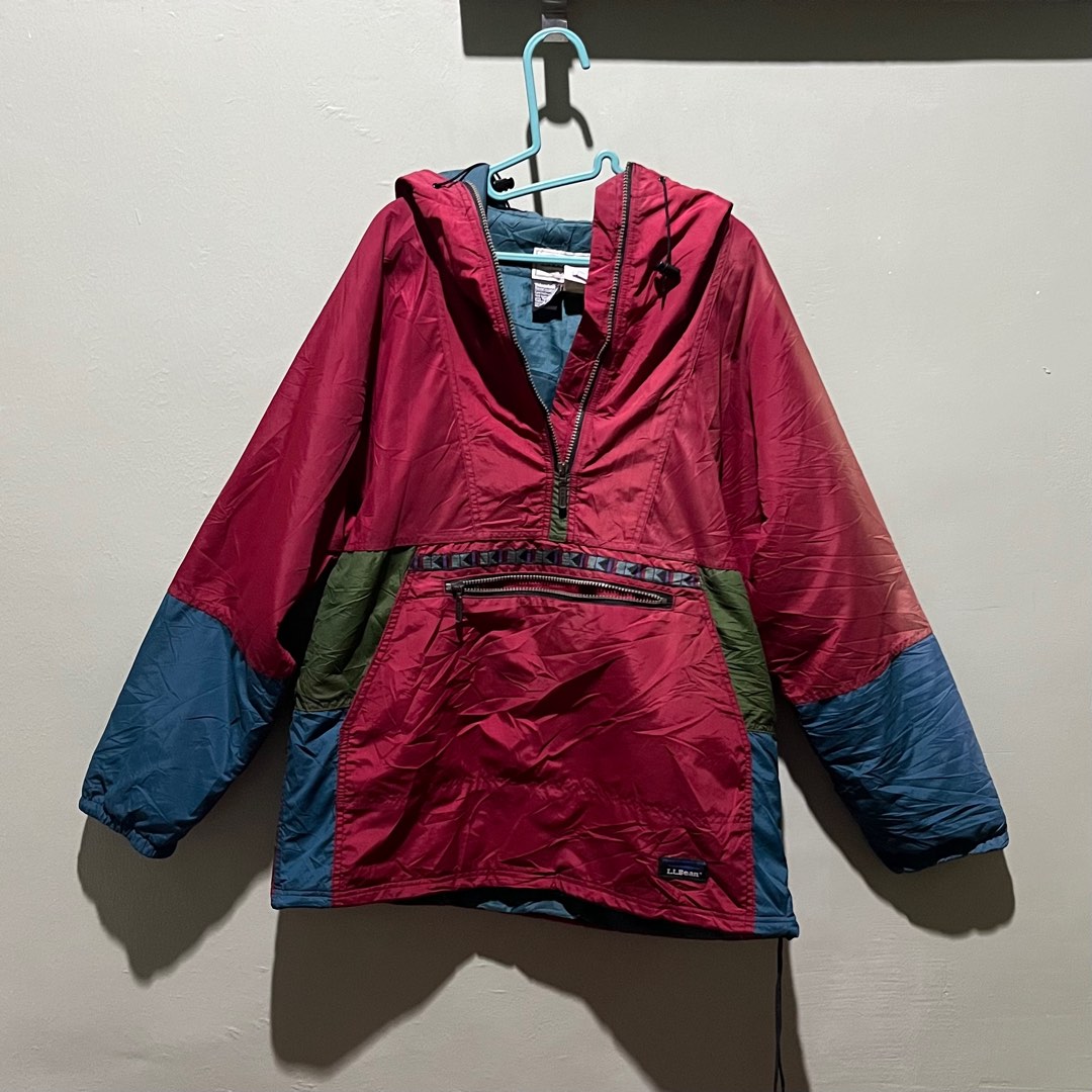 Vintage LL BEAN Anorak Retro Jacket Pullover Men s Fashion Coats Jackets and Outerwear on Carousell