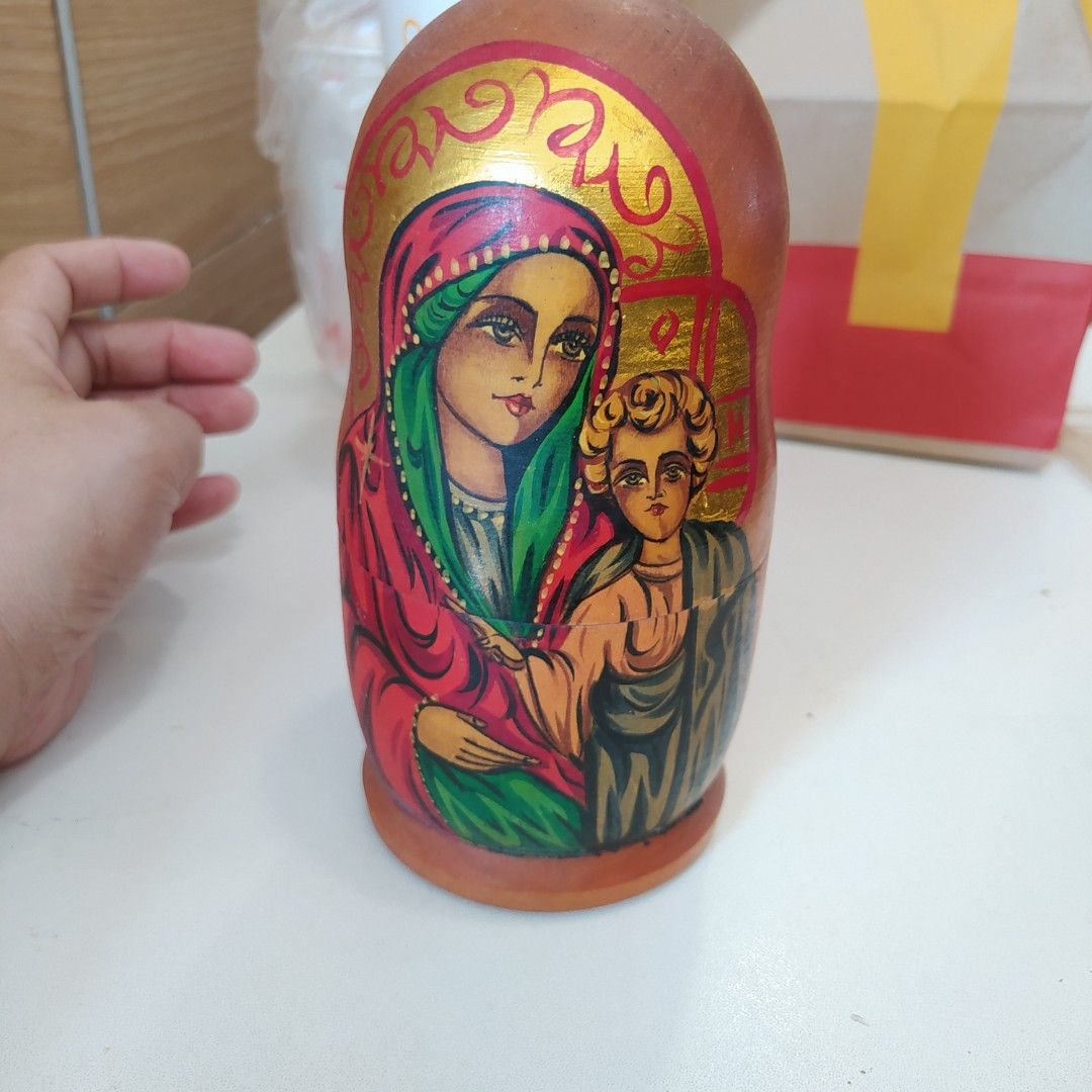 Vintage nesting russian doll (Category: Vintage Collectibles) located in Manila. Submitted by purediamond888 (Listing ID 1321456571, Image 3). Description: vintage nesting russian doll beautiful and elegant very unique and rare hard to find.