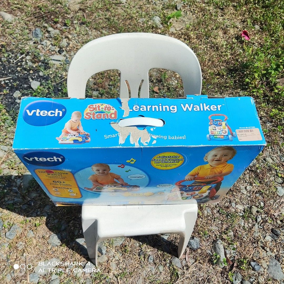 VTECH SIT-TO-STAND LEARNING WALKER 9-36 MONTHS INTERACTIVE PANEL (Category: Infant Playtime) located in Bugallon. Submitted by ariel013 (Listing ID 1321320268, Image 3). Description: .