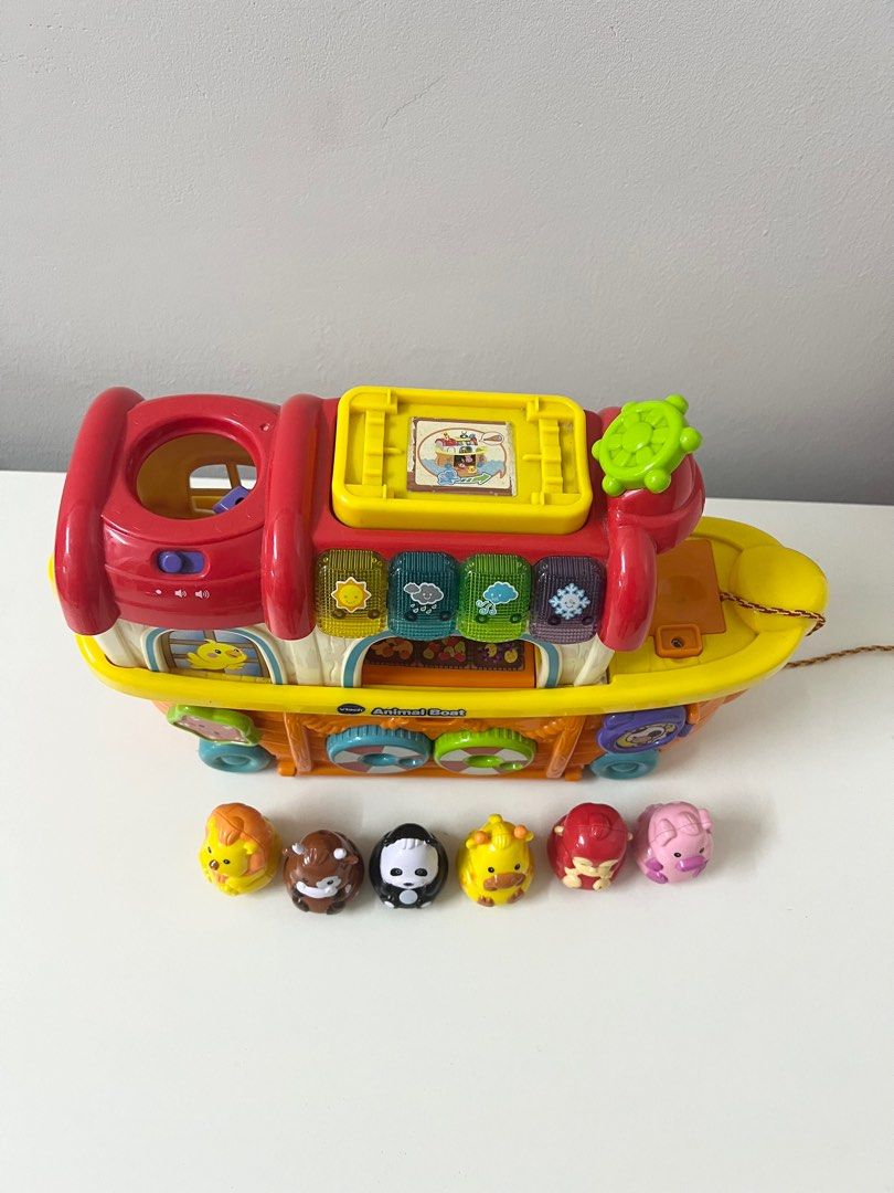 Toot toot animal boat on sale