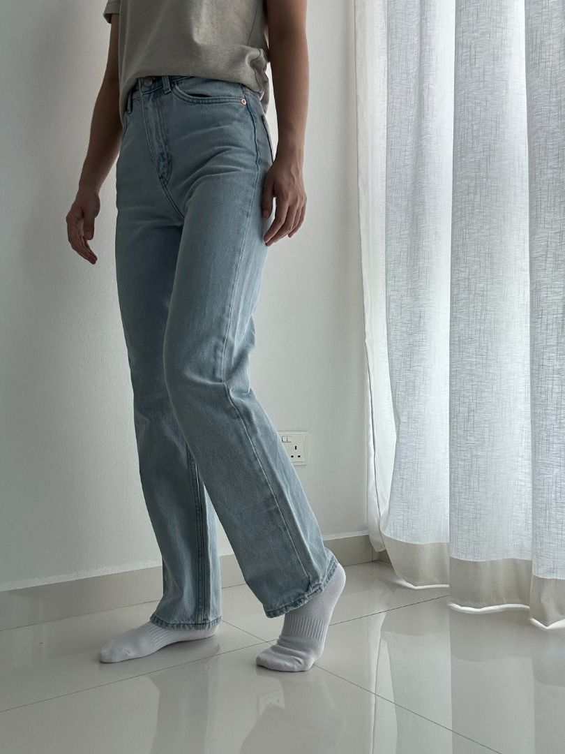 Voyage high straight jeans hotsell