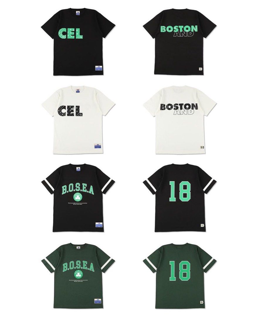 Wind And Sea x NBA Boston Tshirt, Men