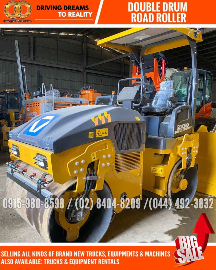 XCMG XMR403 VIBRATORY ROAD ROLLER, Commercial & Industrial ...