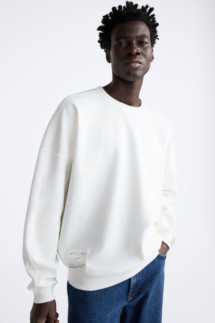 Mens zara sweatshirt outlet