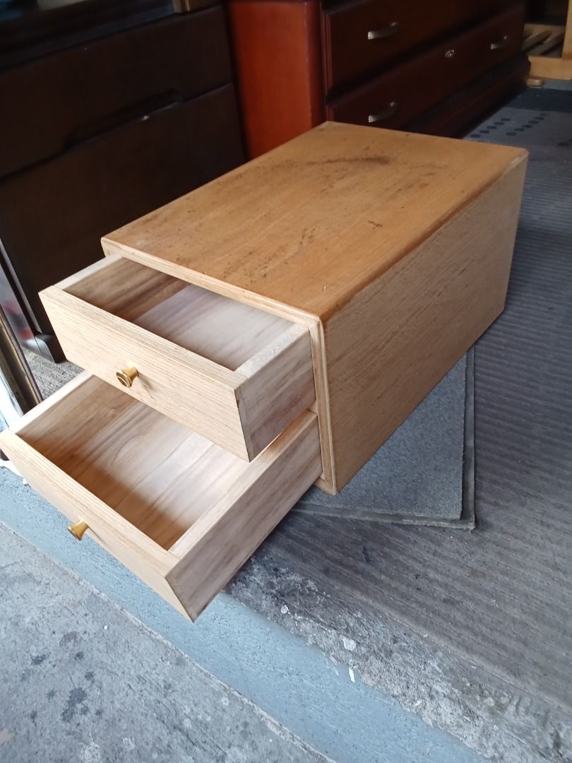 2 layer filing table top drawer japan surplus, Furniture & Home Living ...