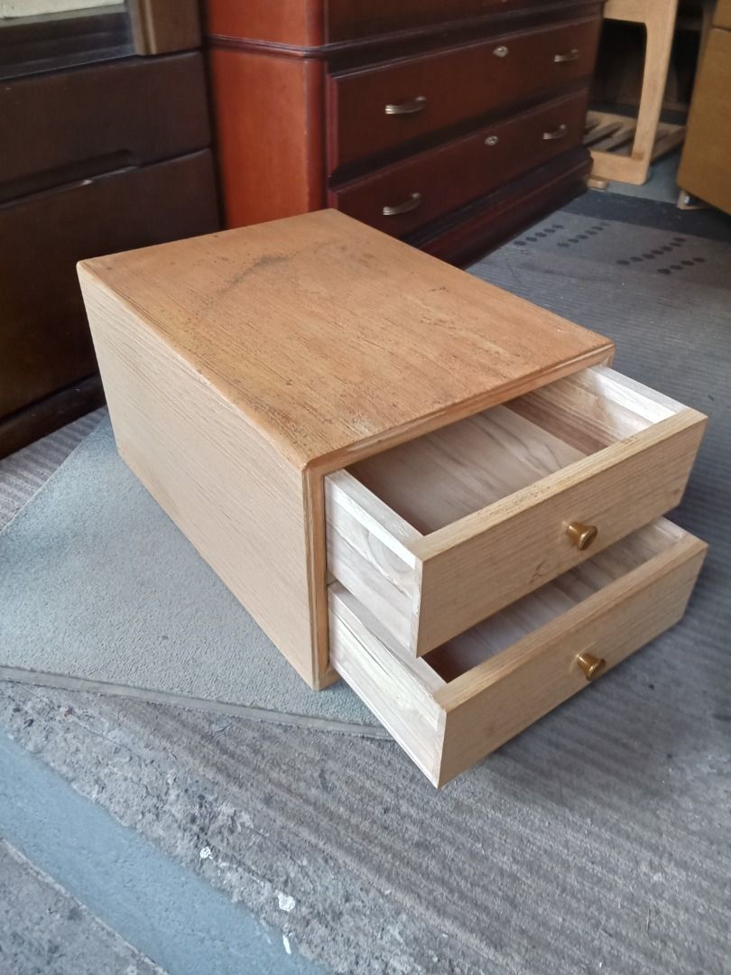 2 layer filing table top drawer japan surplus, Furniture & Home Living ...
