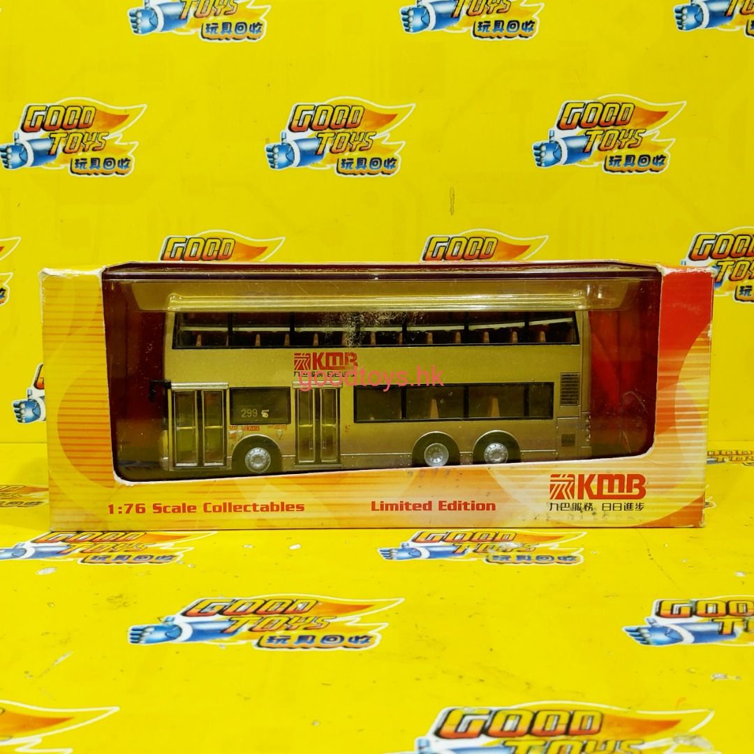 中古已開封(冧車頂) KMB LIMITED EDITION 1/76 DENNIS TRIDENT 10.6M 丹尼士三鋒 九巴巴士, 興趣 ...