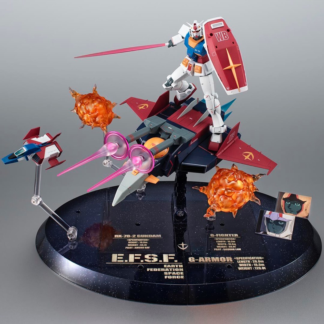 GUNDAM 45周年 COLLECTORS SET 限定4点 新品未使用 記念 受注生産品】EVA×花唐草 collaboration SILVER 第九弾 初号機