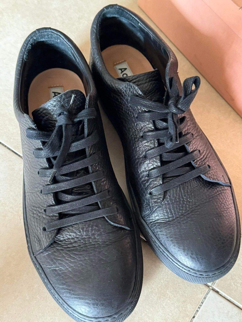 Acne Studios Adrian Sneakers (Category: Sneakers) located in Mandaluyong City. Submitted by TekiPH (Listing ID 1321502289, Image 2). Description: Decluttering. Negotiable if bought today..