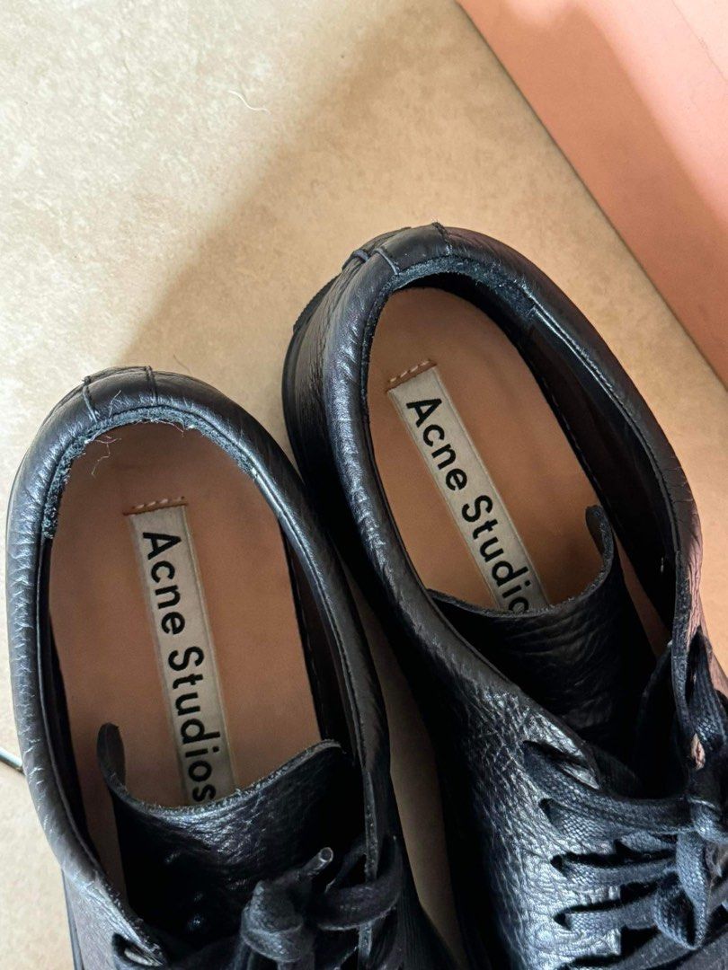 Acne Studios Adrian Sneakers (Category: Sneakers) located in Mandaluyong City. Submitted by TekiPH (Listing ID 1321502289, Image 3). Description: Decluttering. Negotiable if bought today..