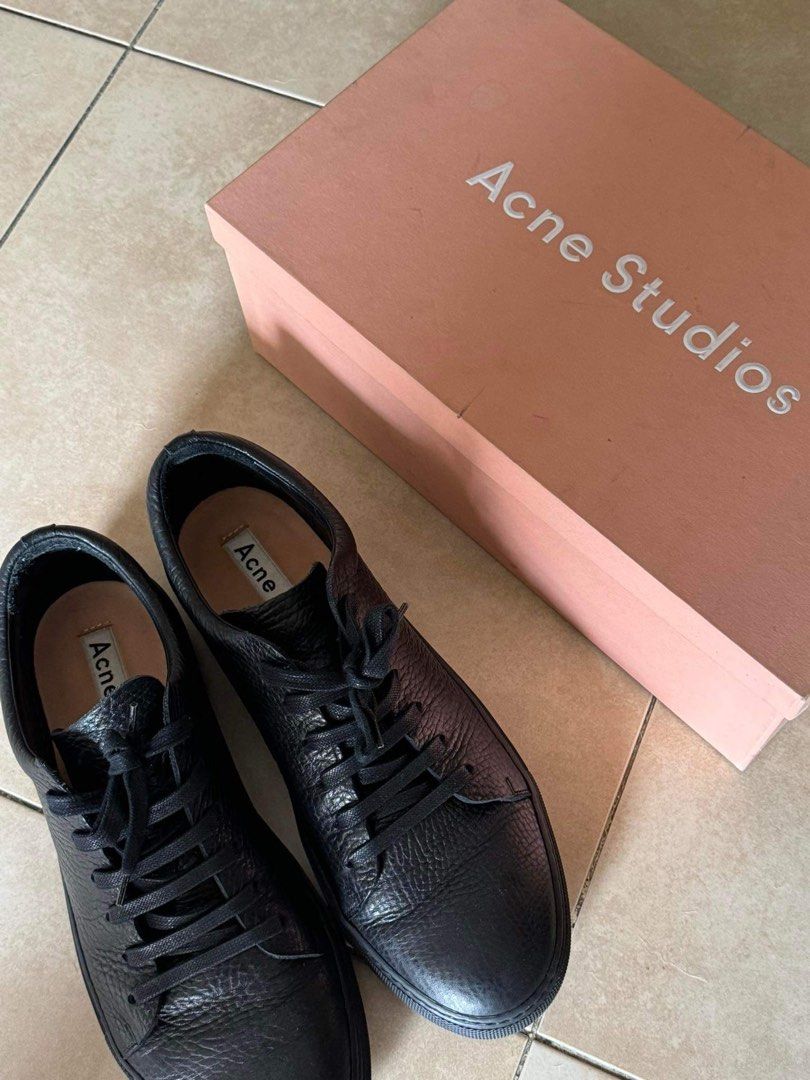 Acne Studios Adrian Sneakers (Category: Sneakers) located in Mandaluyong City. Submitted by TekiPH (Listing ID 1321502289, Image 1). Description: Decluttering. Negotiable if bought today..