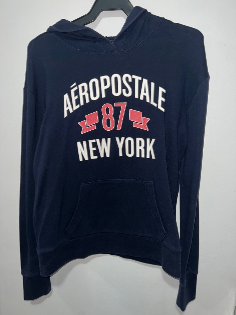 Aeropostale navy blue sweater Women s Fashion Coats Jackets and Outerwear on Carousell