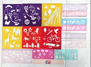 AOTO Plastic Alphabet Letter Number Drawing Painting Stencils Scale Template Sets For Journal Stencil Planner Scrapbook Diy Painting Craft Projects Handcrafts I.274615689
