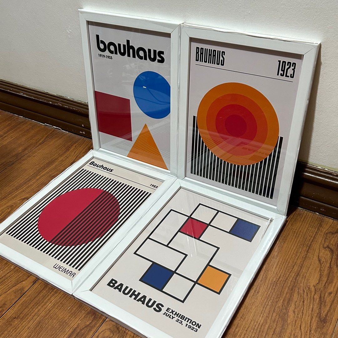 bauhaus design wall poster framed (Category: Wall Decor) located in Cavite. Submitted by _schmyla (Listing ID 1321497758, Image 1). Description: .