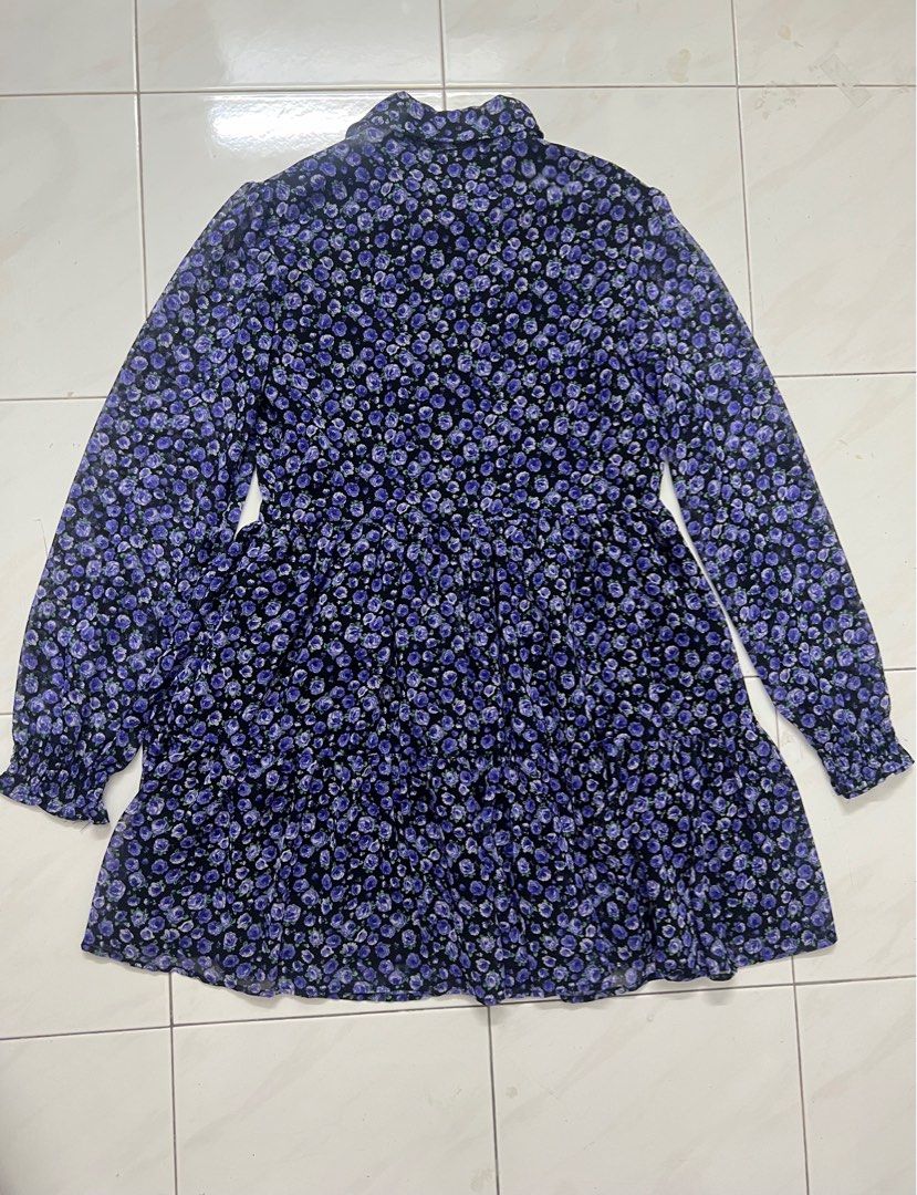 BERSHKA Purple Floral Dress, Women's Fashion, Dresses & Sets, Dresses on Carousell BERSHKA Purple Floral Dress, Women's Fashion, Dresses & Sets, Dresses on Carousell