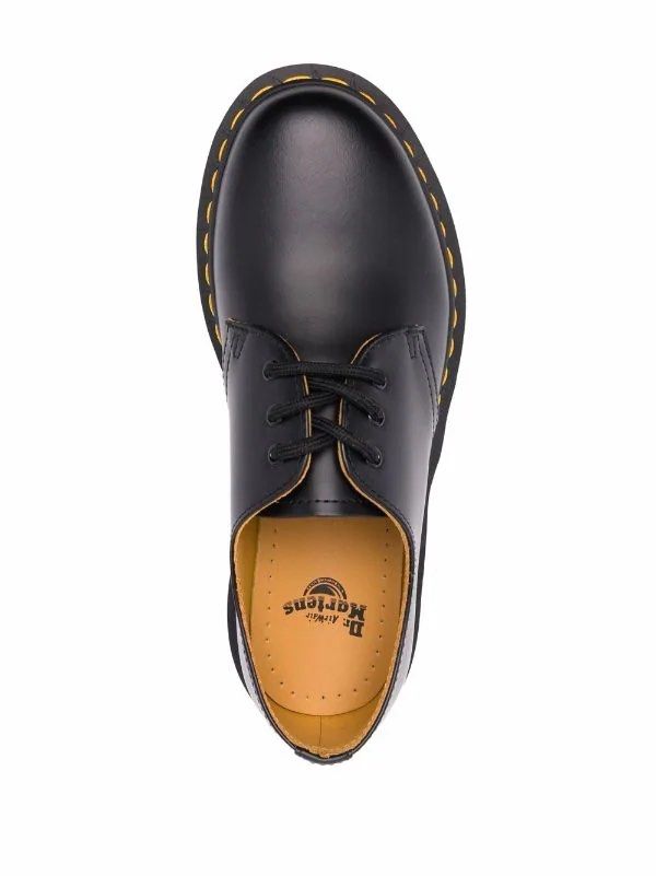 Low top black doc martens clearance