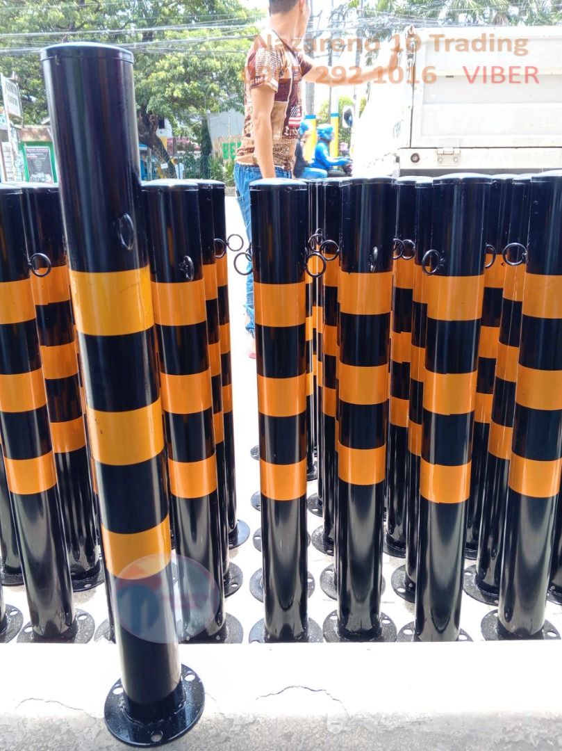 Bollard post Steel bollard 3, Commercial & Industrial, Construction ...