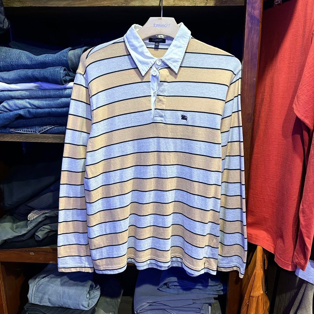 Burberry rugby shirt cheap