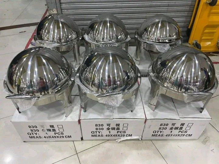 Chaffing dish (Category: Dinnerware & Cutlery) located in Manila. Submitted by pjaneadria09116 (Listing ID 1321500728, Image 2). Description: Chaffing dish BRANDNEW ❗ ❗ WE DO SHIPPING NATIONWIDE ✅ SHIPPING CHARGES ❤️ ❤️ SAME DAY DELIVERY❤️ COD /GCASH AROUND METRO MANILA & NEAR PROVINCES DM 4 INQUIRIES ❤️❤️ 👉SHIPMENT FOR PROVINCES🥰 👉PAYMENT FIRST POLICY ❤️🥰.