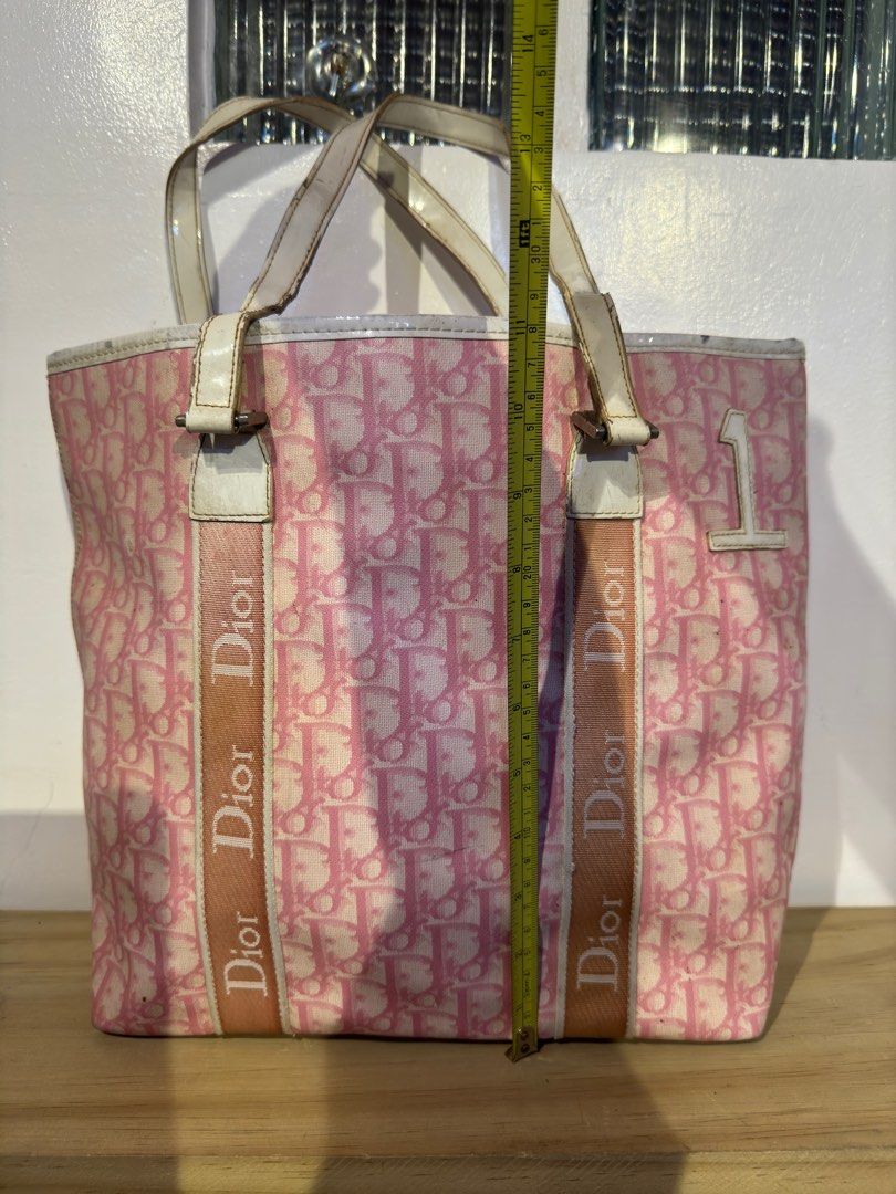 Vintage dior tote bag discount
