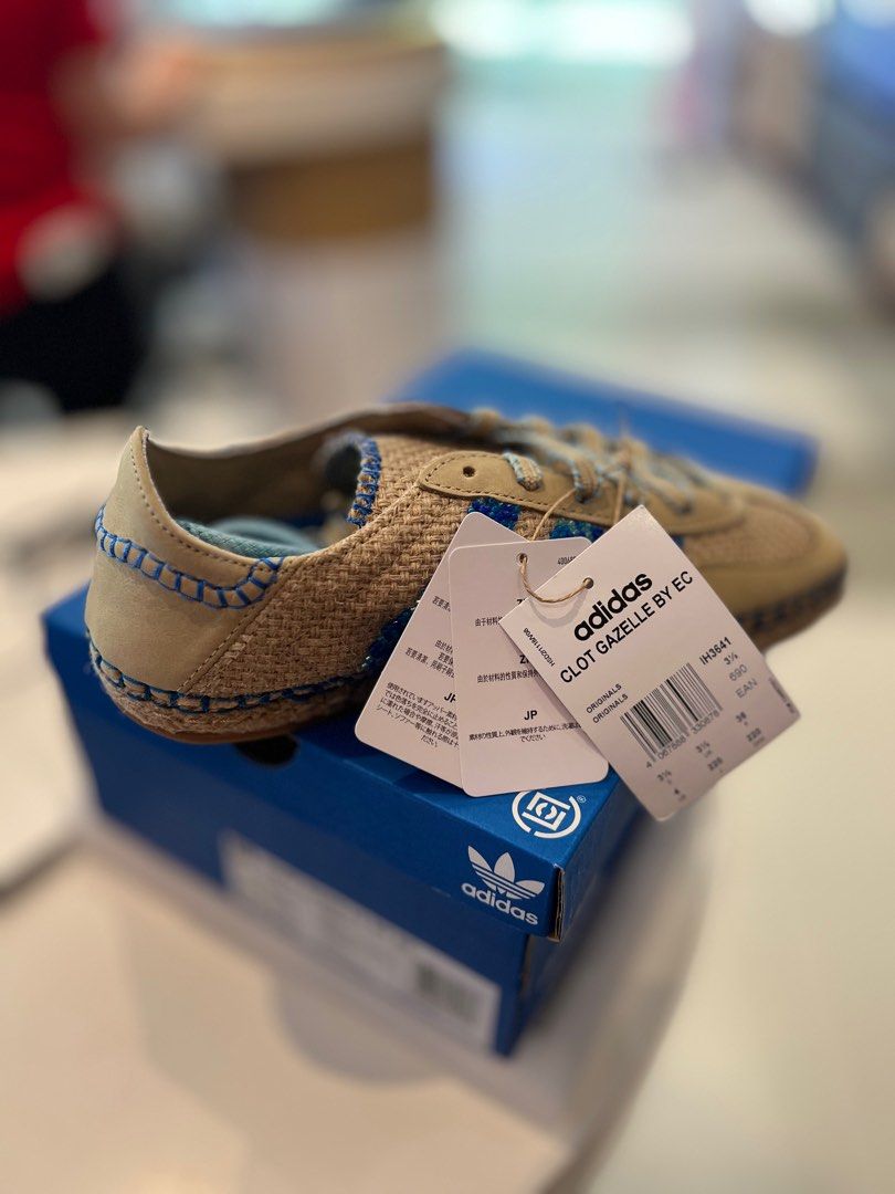 CLOT Adidas Gazelle Luxury Sneakers Footwear on Carousell