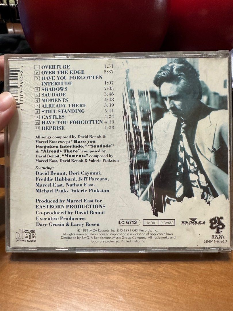 David Benoit Shadows (Category: Vinyls) located in San Fernando. Submitted by randomstuffphilippines (Listing ID 1321569827, Image 2). Description: .